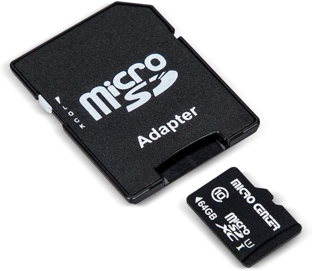 64GB Class 10 Microsdhc Flash Memory Card with Adapter, 5Pack | 80Mb/S Read Speed, C10, U1 A1 Rated, for Security Camera, Smartphone, Drone, Tablet, PC