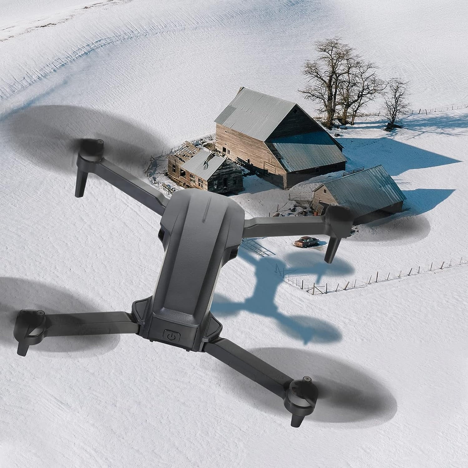 HHD Drone with 4K Camera for Adults and Beginners, 5G Wifi Transmission, 40 Minutes Flight Time,Black