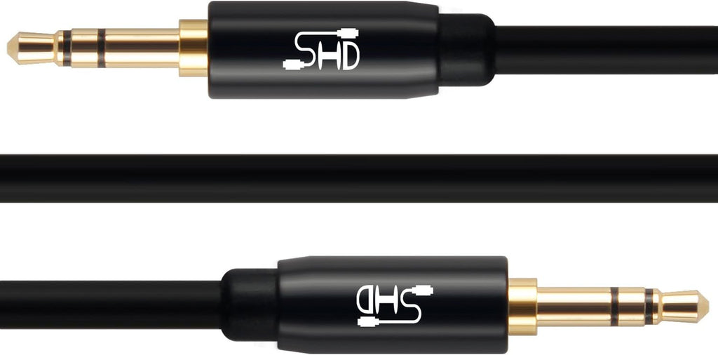 Aux Cable, 3.5Mm Audio Cable Aux for Car Auxiliary Audio Stereo Cable 3.5Mm Cord Premium Sound Dual Shielded with Gold Plated Connectors-50Feet