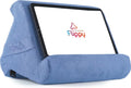 Original Tablet Pillow Stand & Ipad Holder, Gift for Book Lovers & Readers, Multi-Angle Stand with Storage for Lap, Desk & Bed, Compatible with Kindle, Fire, Ipad & Samsung, Bluehue 4.0