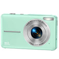 1080P Digital Camera 16X Digital Zoom Compact Point and Shoot Camera Portable Small Camera Starter Camera with 32GB Card for Teens Students Boys Girls Seniors(Green)