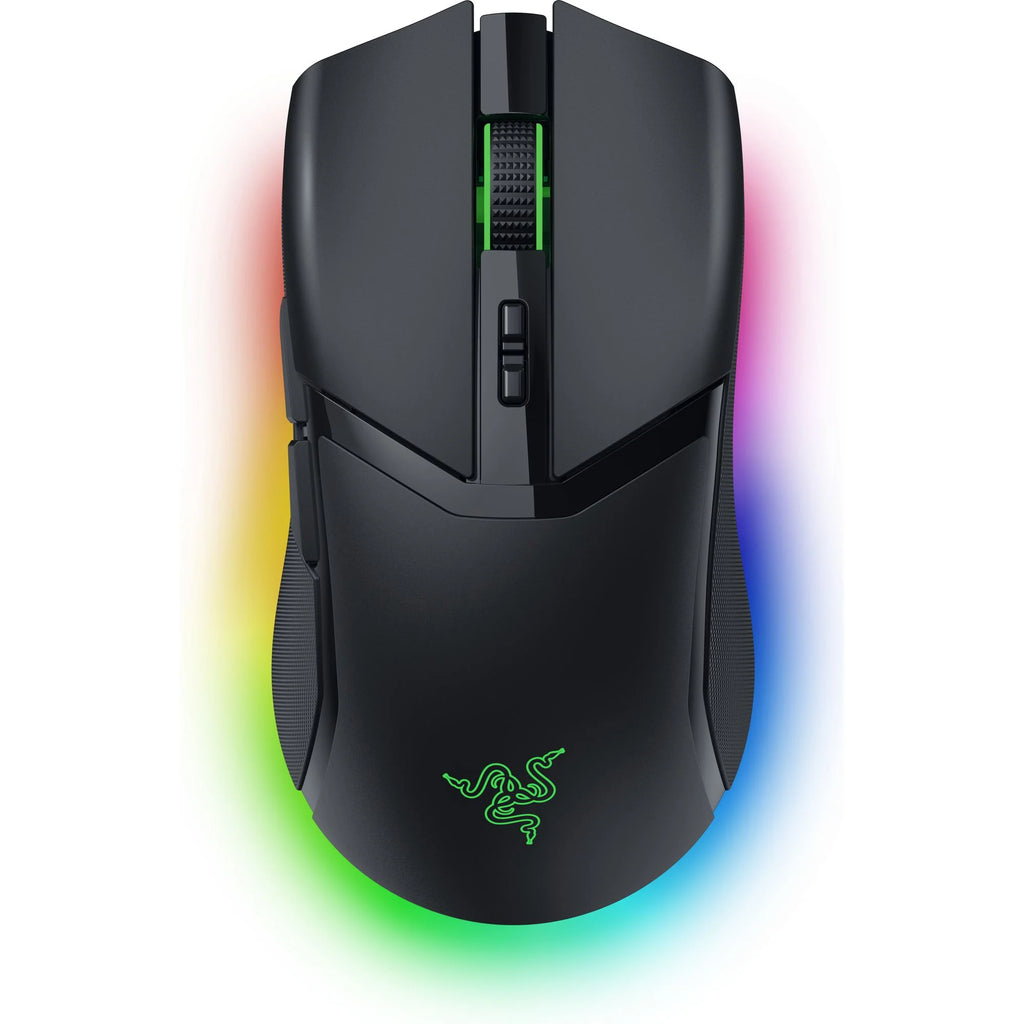 Cobra Pro Lightweight Wireless PC Gaming Mouse with Chroma RGB, Custom Controls, 77G, Black