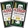 16GB (2X8Gb) DDR3/DDR3L 1333Mhz PC3L-10600 (PC3-10600) CL9 SODIMM 2Rx8 1.35V 204-Pin Non-Ecc SO-DIMM Laptop, Notebook RAM Memory Modules