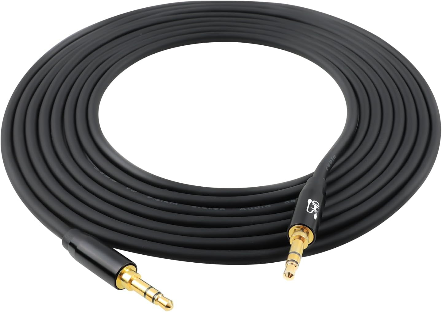 Aux Cable, 3.5Mm Audio Cable Aux for Car Auxiliary Audio Stereo Cable 3.5Mm Cord Premium Sound Dual Shielded with Gold Plated Connectors-50Feet