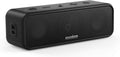 Soundcore Anker 3 Portable Bluetooth Speaker, IPX7 Waterproof, 24H Playtime | Partycast, Bassup, Custom EQ App, Pure Titanium Diaphragm Drivers- for Home, Shower, Outdoor, and Beach